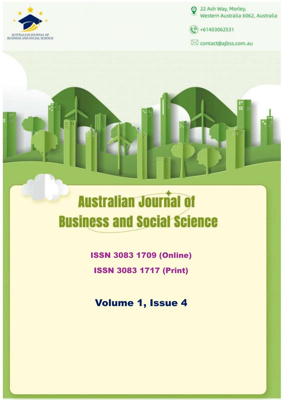 Volume 1, Issue 4 cover